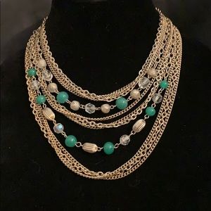 Multi strand necklace